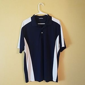 Chaps Two-Tone Golf Polo Shirt